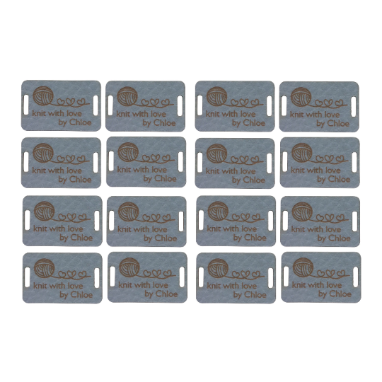 Faux Leather Labels 28mmx18mm 003