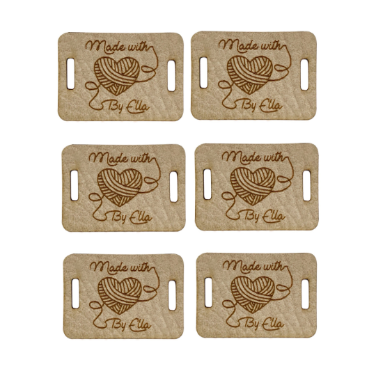 Faux Leather Labels 28mmx18mm 004