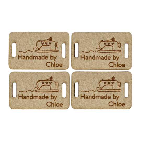 Faux Leather Labels 28mmx18mm 005