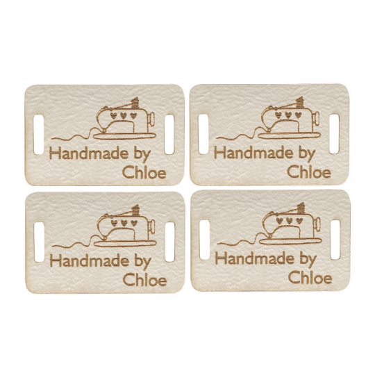 Faux Leather Labels 28mmx18mm 005