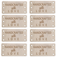 Faux Leather Labels 20mm x 40mm 006