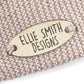 Personalised Cork Oval 28mm x 12mm Labels 079