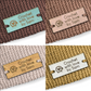 Personalise with your text Sheep with a Heart Cork Rectangle Labels 085