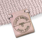 Personalise Foldover Cork Rectangle 50mm x 25mm Labels 088